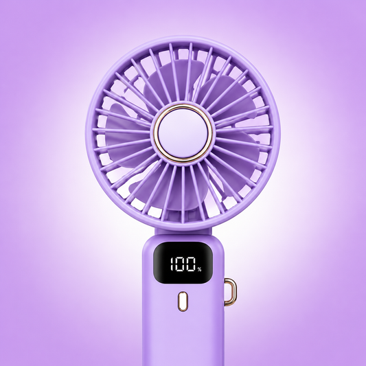 Ventilador Portátil LED 5000mAh – Gavagets Edition